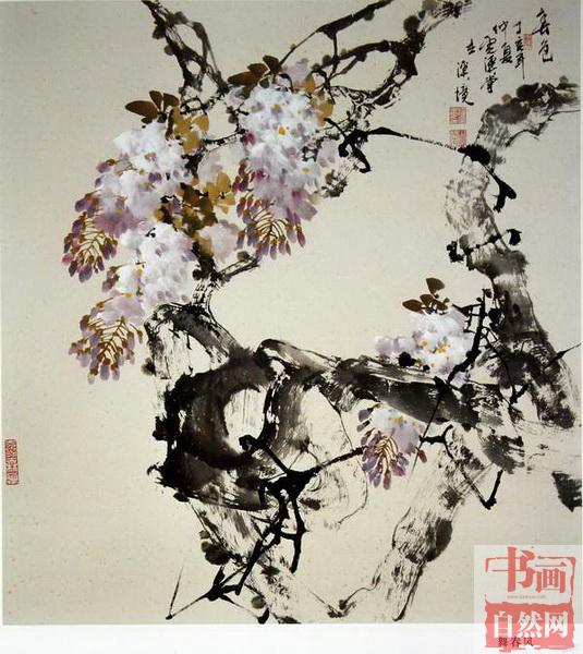 李溪境花鸟画欣赏
